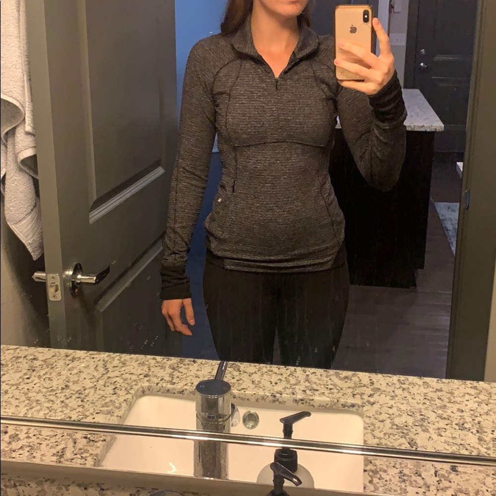 3/4 zip lululemon jacket